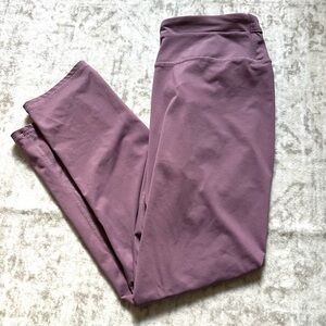 Fabletics Mauve High Waisted Leggings Size Small Athletic Yoga Activewear